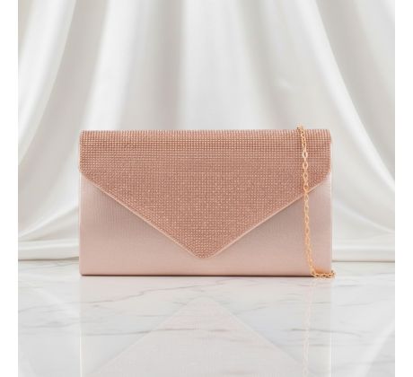 Společenská kabelka šampaň 4