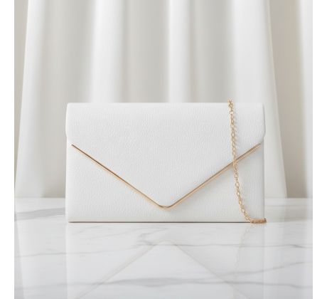 Společenská kabelka bílá 3