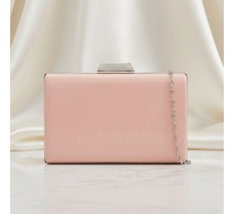 Společenská kabelka pudrová růžová