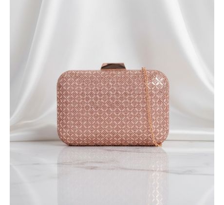 Společenská kabelka clutch šampaň 1