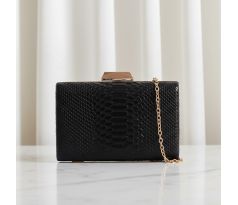 Společenská kabelka clutch černá 1