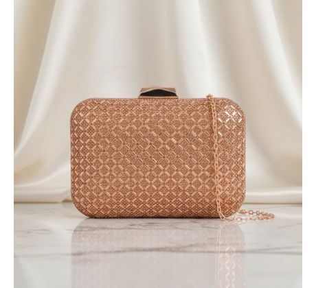Společenská kabelka clutch zlatá 2