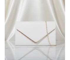 Společenská kabelka bílá 2