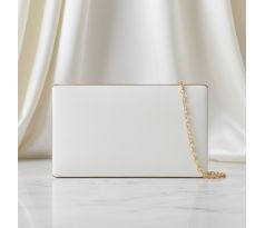 Společenská kabelka oboustranná černá a bílá