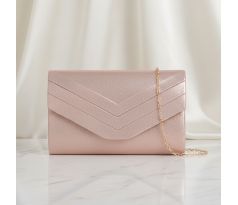 Společenská kabelka rose gold