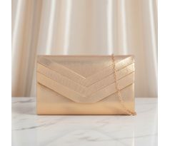 Společenská kabelka zlatá 7