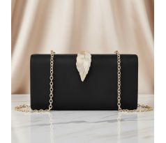 Společenská kabelka clutch černá 6