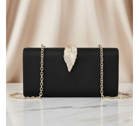 Společenská kabelka clutch černá 6
