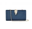 Společenská kabelka clutch navy 1