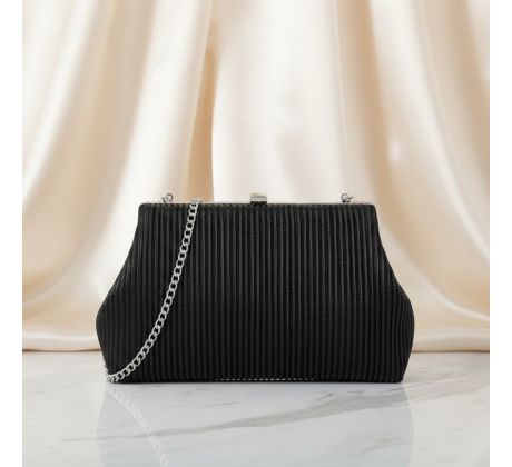 Společenská kabelka černá clutch