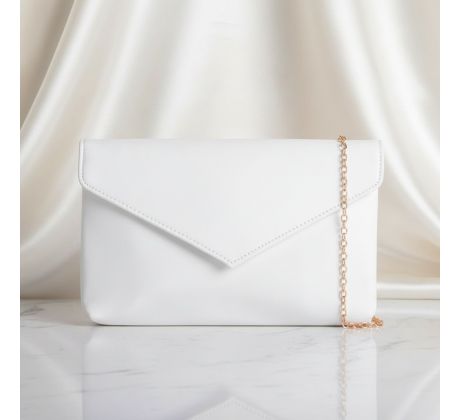 Společenská kabelka bílá 7