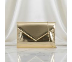 Společenská kabelka zlatá 14