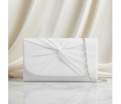 Společenská kabelka bílá