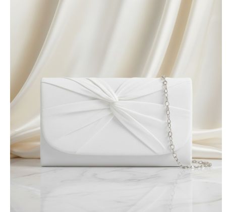 Společenská kabelka bílá