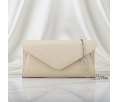 Společenská kabelka béžová 5