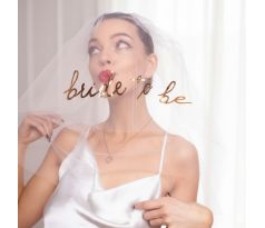 Závoj Bride to be růžově zlatý