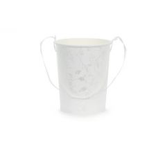 Papírový kbelík na lupeny