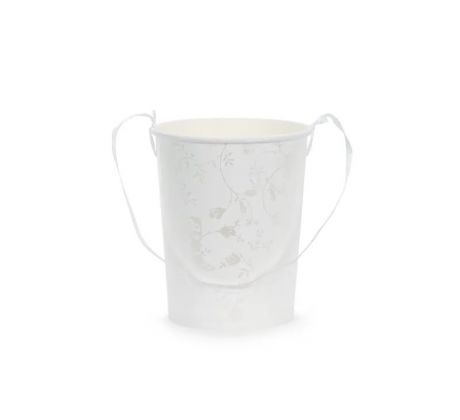 Papírový kbelík na lupeny