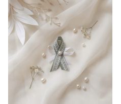 Svatební vývazek zdobený šalvějový 3