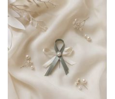 Svatební vývazek zdobený šalvějový 2