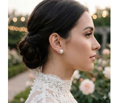 Náušnice perličky zlaté