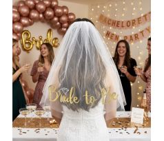 Závoj pro nevěstu na rozlučku se svobodou