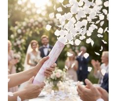 Vystřelovací konfety na svatbu