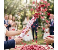 Vystřelovací konfety na svatbu