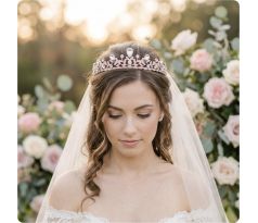 Svatební korunka pro nevěstu