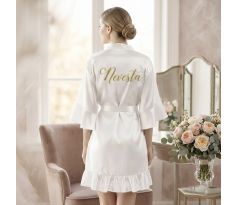 Svatební župan pro nevěstu