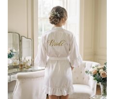 Svatební župan pro nevěstu