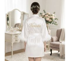 Svatební župan pro nevěstu