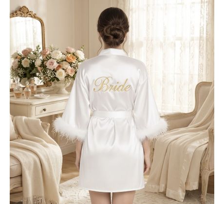 Svatební župan pro nevěstu