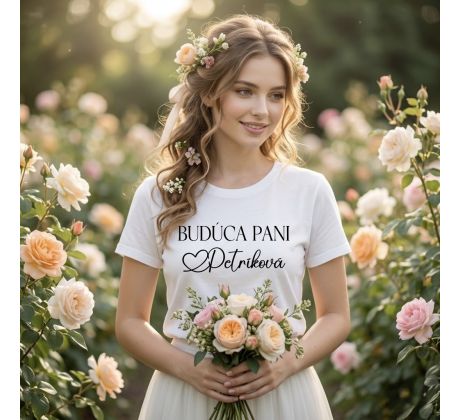Tričko pro nevěstu