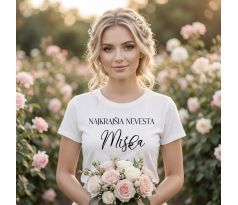 Tričko pro nevěstu