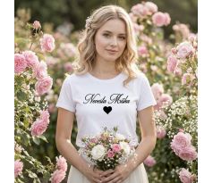 Tričko pro nevěstu