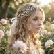 Svatební čelenka do vlasů pro nevěstu