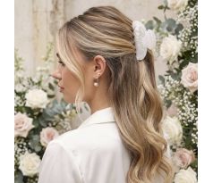 Zdobený skřipec do vlasů Bride