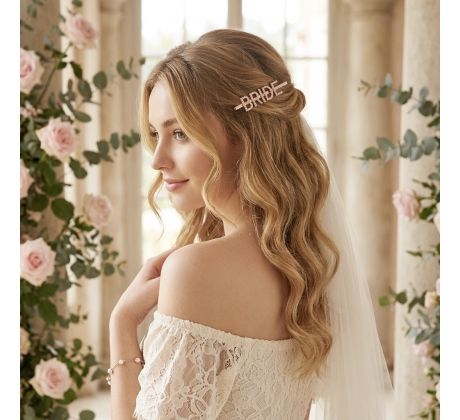 Sponka Bride pro nevěstu na rozlučku se svobodou
