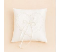 Svatební polštářek na prstýnky