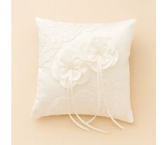 Svatební polštářek na prstýnky