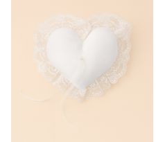 Svatební polštářek na prstýnky