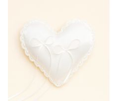 Svatební polštářek na prstýnky