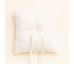 Svatební polštářek na prstýnky