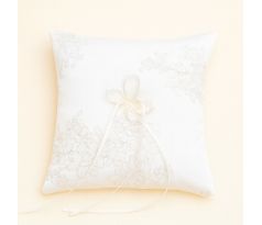 Svatební polštářek na prstýnky