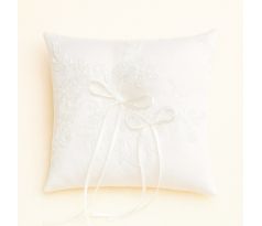 Svatební polštářek na prstýnky