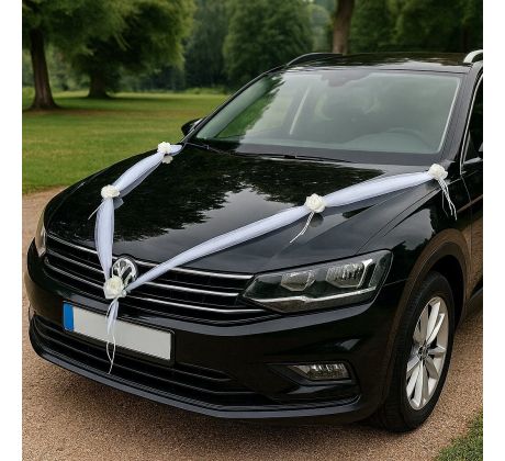 Výzdoba na svatební auto