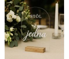 Čísla na svatební stůl